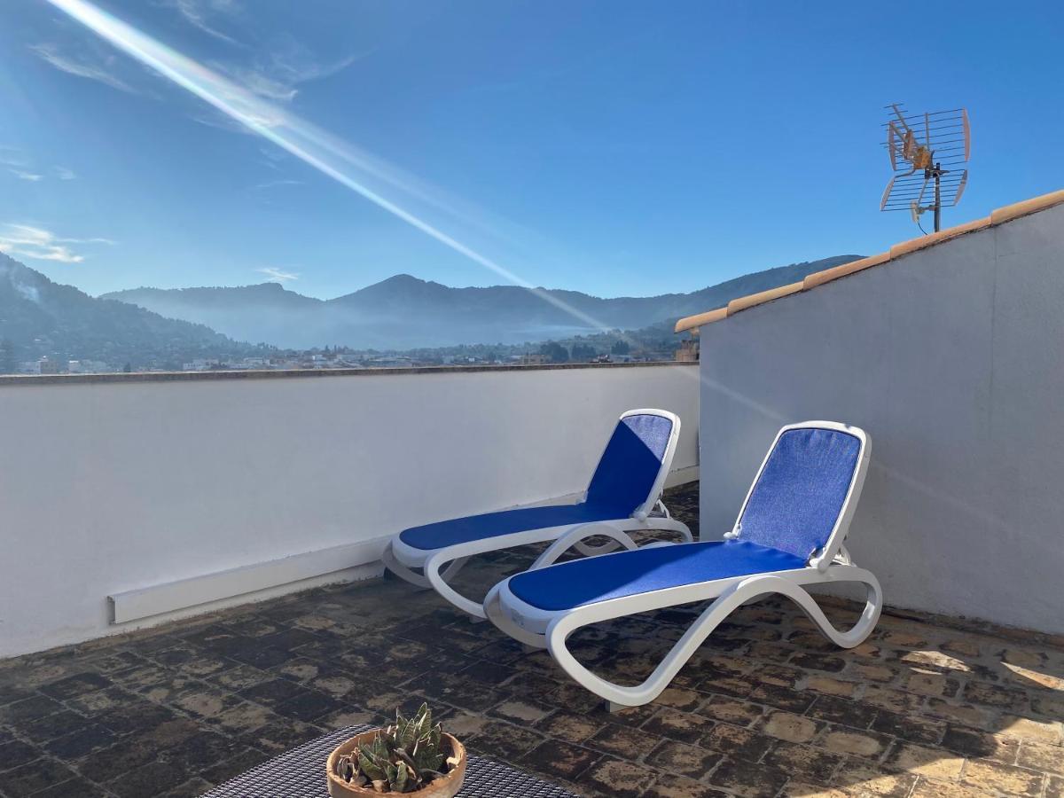 Casa en el centro de Pollensa, a 10 metros de la escalinata del calvario, para 6 personas, con wifi y A.C Exterior foto