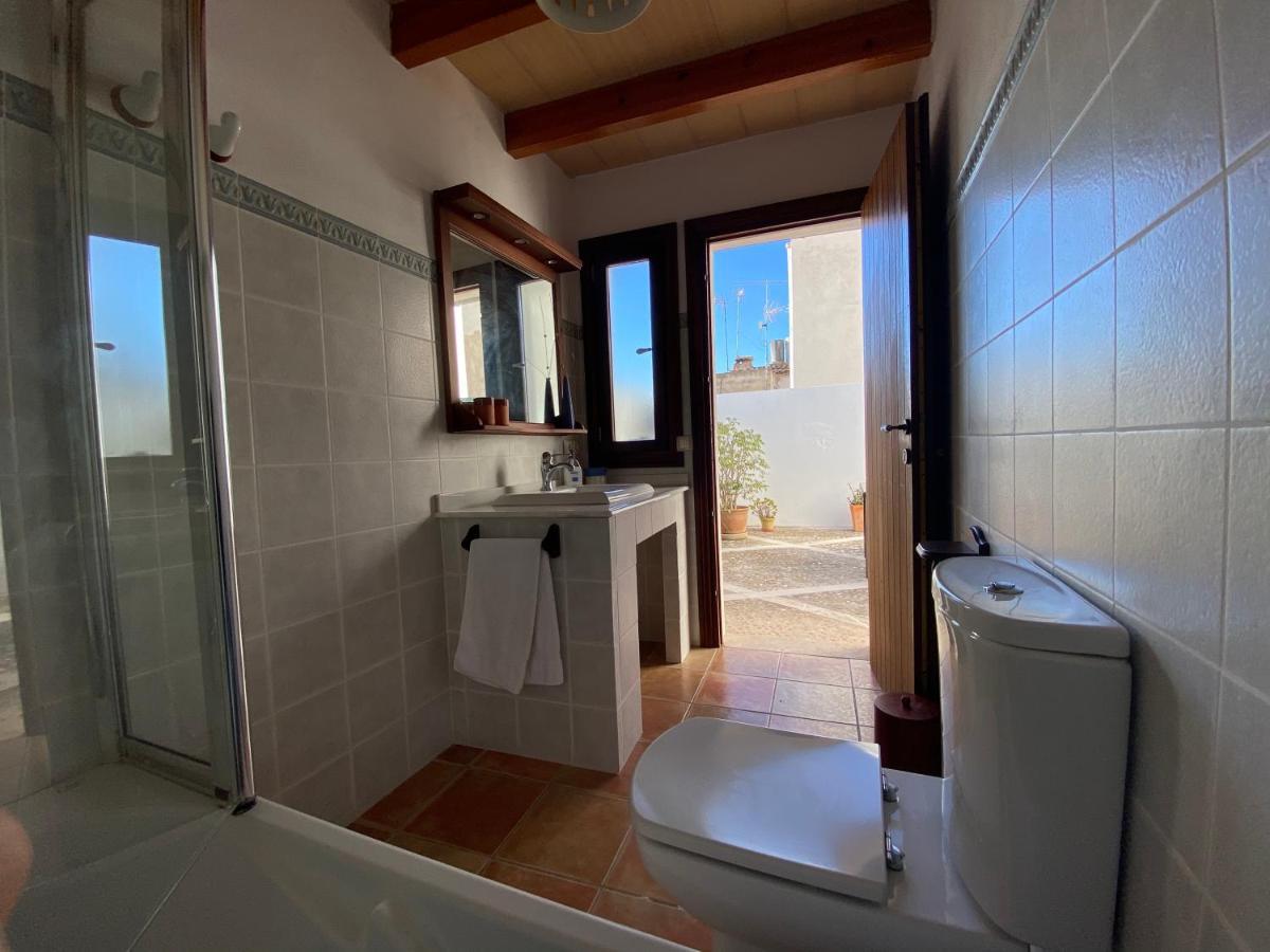 Casa en el centro de Pollensa, a 10 metros de la escalinata del calvario, para 6 personas, con wifi y A.C Exterior foto